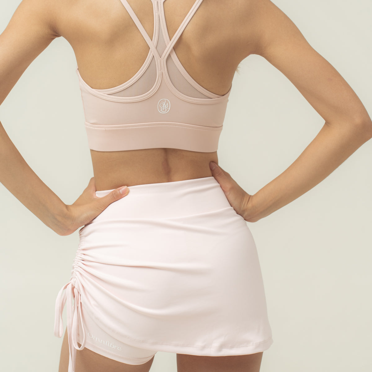 Omn Studio 細肩背部帶網紗交叉美 Bra Top